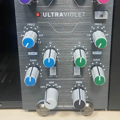 Solid State Logic UV EQ 500-Series Equalizer Module 2021 - Present - Black image 1