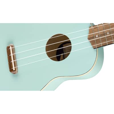 Fender Venice Ukulele Soprano (Daphne Blue) - Soprano Ukulele image 4