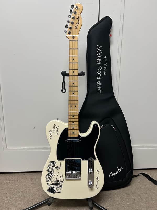 Fender Tyler, The Creator Signature Camp Flog Gnaw Standard Telecaster - Olympic White