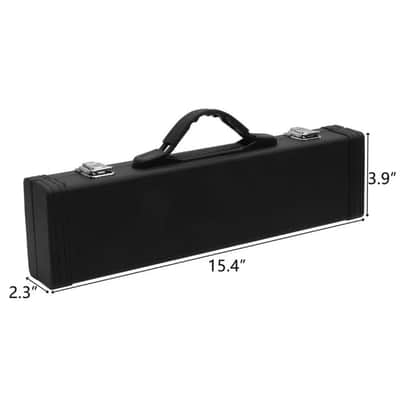New C Flute Closed Hole Musical Instrument 16 Key Student Flute Beginner Set with Case image 3