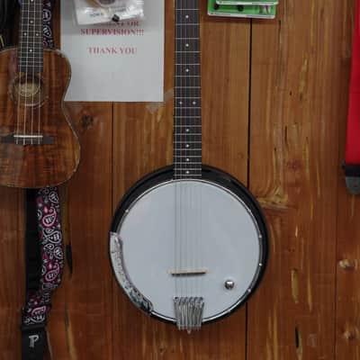 GOLD TONE AC-6+ ELECTRIC 6-string Composite Resonator BANJITAR banjo GUITAR W/ BAG image 1