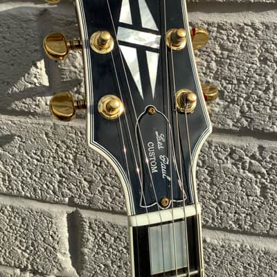 Gibson Custom Shop, Les Paul Custom, Translucent Red, 2000s image 3
