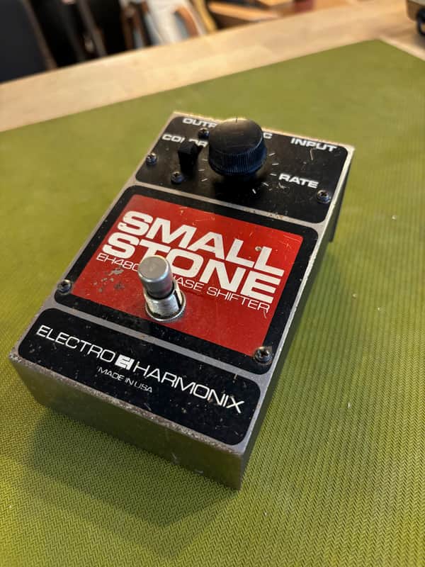Electro-Harmonix Small Stone EH4800 Phase Shifter V3 1979 - 1982 - Black/Orange image 1