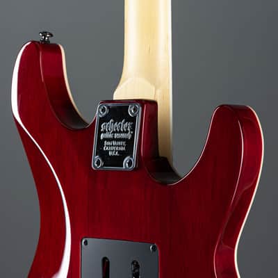 Schecter Omen Extreme 6 FR Lefthand Black Cherry - Left handed electric guitar image 7