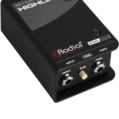 RADIAL ENGINEERING HIGHLINE Boîtes de direct - Isolateur Mono pour Simulateur Ampli image 3