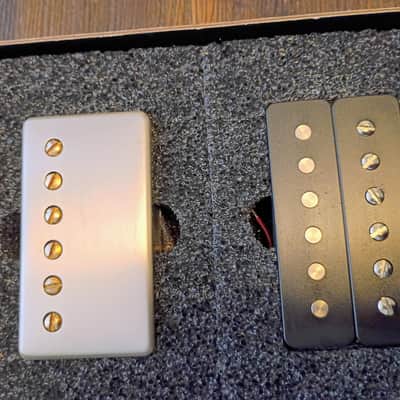 PRS 10 BASS & 85/15 TCI TREBLE PICKUP SET - HYBRID NICKEL/GOLD & BLACK image 6