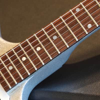 2022 Gibson Custom Shop Non Reversed Firebird 1965 Reissue w/ Maestro Electric Guitar Silver Sparkle + COA OHSC image 8