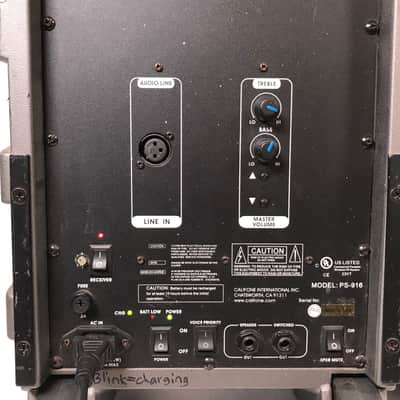 Califone Model PA-916 Portable PA Amplifier Speaker image 13