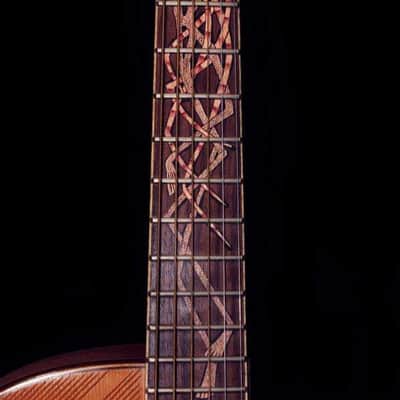 Blueberry Handmade Acoustic Guitar Grand Concert image 6