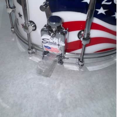 RCI Starlite USA 250th anniversary 8x14 tribute snare drum. Only 20 image 7