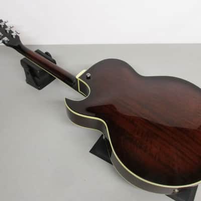 Ibanez AK86 DVS Hollow-body Guitar Dark Violin Sunburst image 7