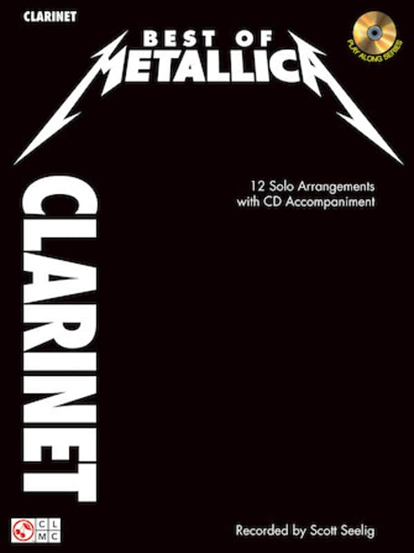 Best of Metallica for Clarinet 12 Solo Arrangements W/CD image 1