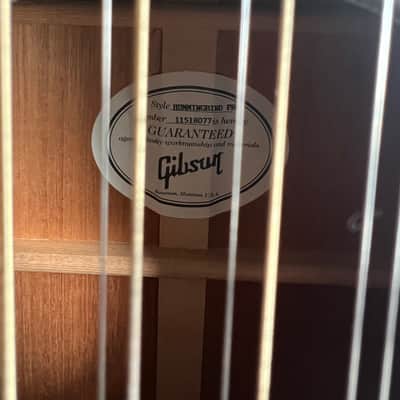 Gibson Hummingbird pro Limited Edition 12 String Acoustic-Electric Guitar Vintage Sunburst 2018 image 5