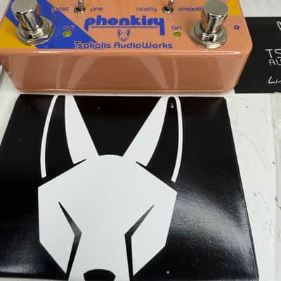Complete w box and all inserts Tsakalis Audioworks Phonkisy Version 1 2000-2010’s - Glittery Pink and Purple image 4