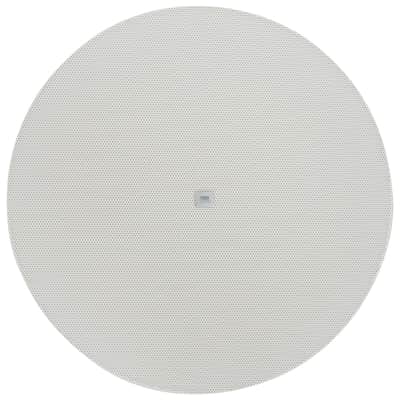 (2) JBL Control 416C/T 6.5" Commercial 70v Ceiling Speakers+Round White Grilles image 3