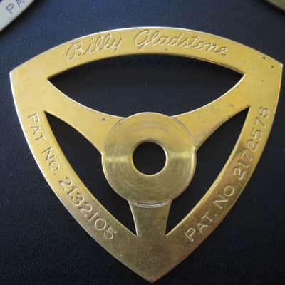 Billy Gladstone  3 Badges 50s - 60s Gold, Brass & Silver image 4