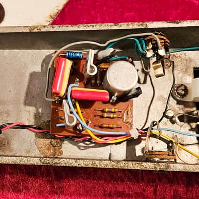 VOX V846 Transition Wah-Wah Guitar Pedal Clyde McCoy Circuit Can Vintage 1969 image 8