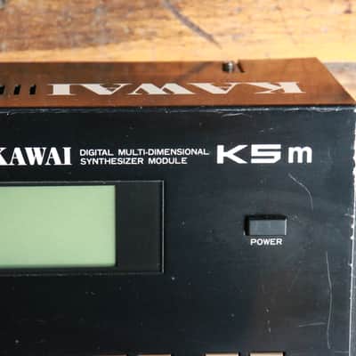Kawai K5M Rackmount Digital Synthesizer Module 1987 - Black image 5