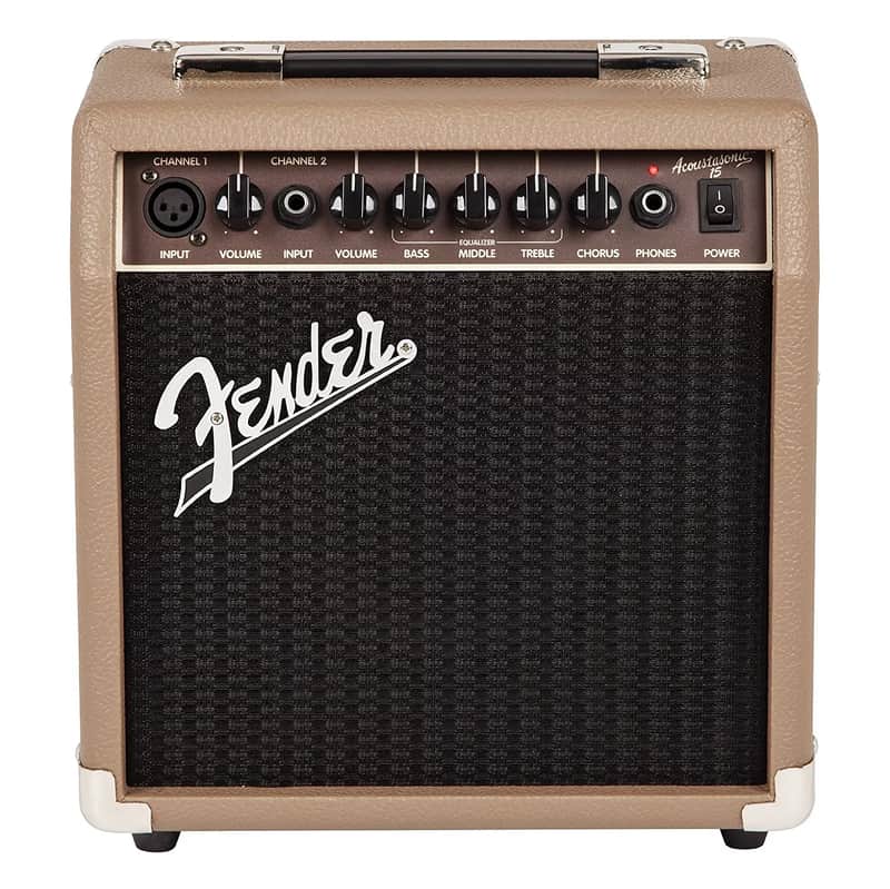 Fender Acoustasonic 15 2-Channel 15-Watt 1x6" Acoustic Guitar Amp image 1