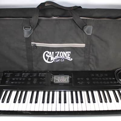 Casio VZ-1 61-Key Synthesizer Keyboard 1988 • RC-100 Rom Card • Calzone Bag