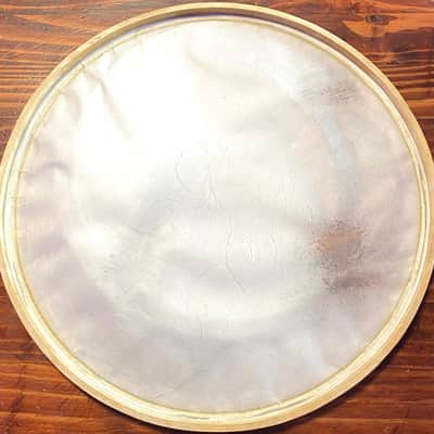 Vintage 16” Calfskin Drum Head - Good Condition - We Ship Fast! image 2