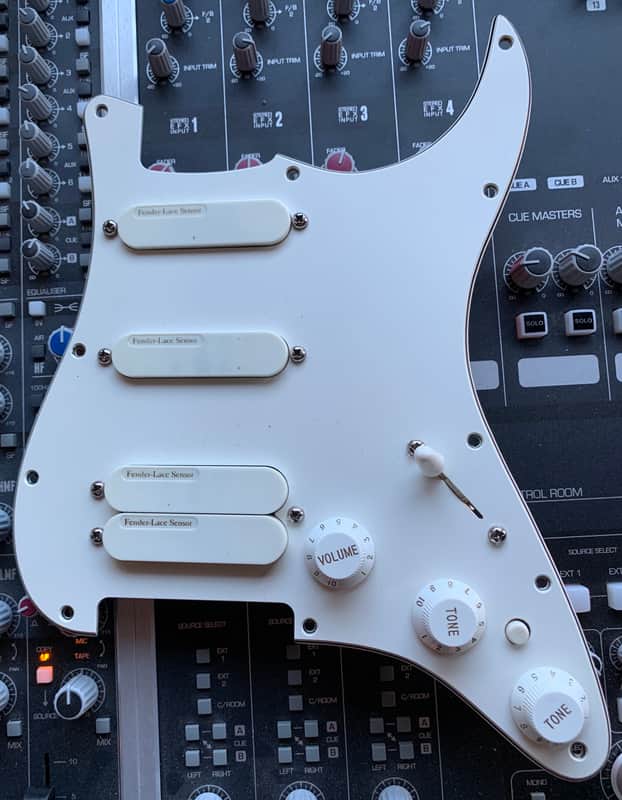 Fender Jeff Beck Stratocaster Strat Lace Sensor Loaded Pickguard mid 1990's image 1