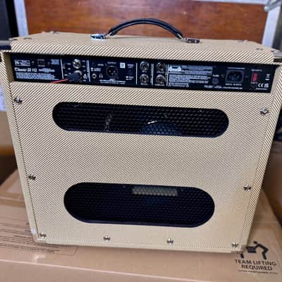 Peavey Classic 20 Guitar Combo Amplifier 1x12” Tweed ( 20W/5W/1W) Recording  USB Interface image 6