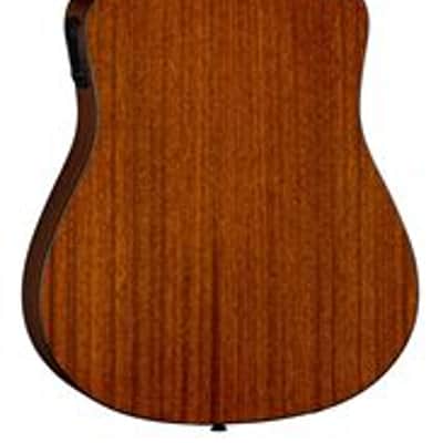 Luna Safari Tribal Travel Guitar A/E Left Hand with Gigbag image 6