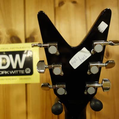 Dean VCO CBK Flying V acoustic guitar black image 5