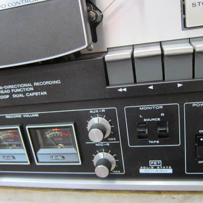 Sony TC-440 Reel To Reel, Auto Reverse 6 Heads, Dual Capstan,Sound on Sound, Box, Manual, Cover, Nee image 4
