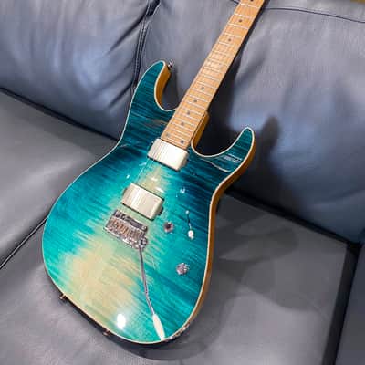 Tom Anderson Angel in Teal Wakesurf with Maple Binding image 7