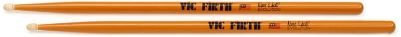 Vic Firth Signature Series Drumsticks - Dave Weckl Evolution - Wood Tip (5-pack) Bundle image 1
