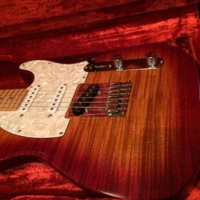 American Standard "Telecaster Partscaster" (1995-1998), Maple Fingerboard, Brown Tiger Stripe/Flame Top image 2