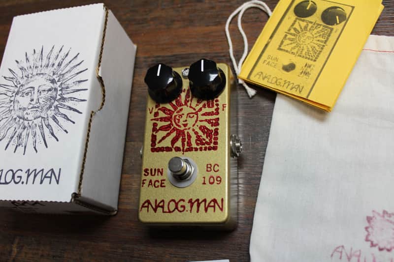 Analogman Sun Face Silicon Fuzz | Reverb Canada