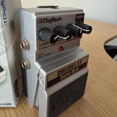 DigiTech Digidelay Digital Delay 2002 - 2015 - Silver - Effect - Pedal - Stompbox image 3