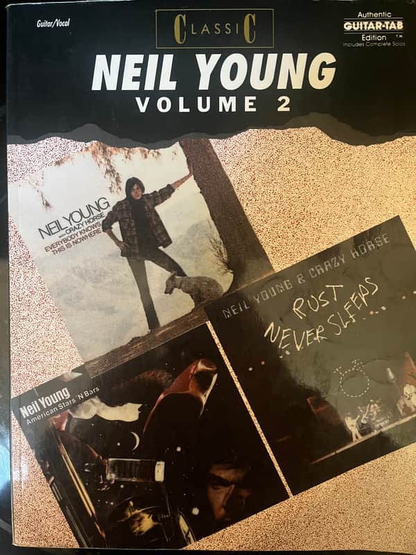 Neil Young - Classic Volume 2 - Guitar tab / tablature Book image 1