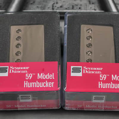 Seymour Duncan Vintage Blues Humbucker Pickup Set SH-1 59 NICKEL COVERS