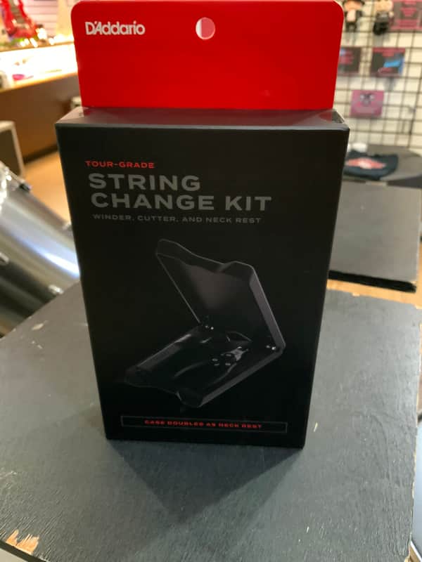 D'Addario Tour-Grade String Change Kit - Black image 1