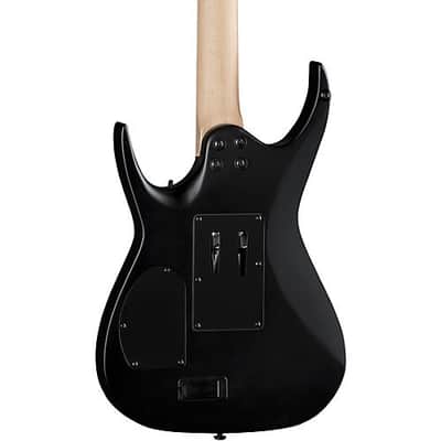 Dean Exile Select Floyd Fluence Guitar, Ebony Fretboard, Black Satin, EXILE F FL BKS image 11
