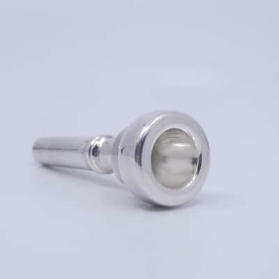 ACB 1C MDF Flugelhorn Mouthpiece - Silver image 3