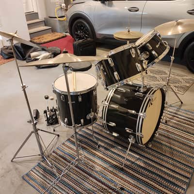 1973 Rogers Londoner Script Badge, Swiv-o-matic, w/ Dyna-Sonic Snare image 8