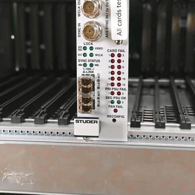 Studer D23m I/O System w/ A-Link HD Card, Fan Module, and Filter Module CG01BZM image 17