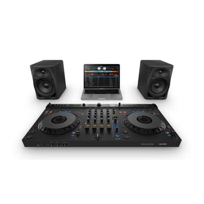 Pioneer DJ AlphaTheta DDJ-GRV6 4-Channel Performance DJ Controller with Groove Circuit Function and Smart Rotary Selector (Matte Black) image 3