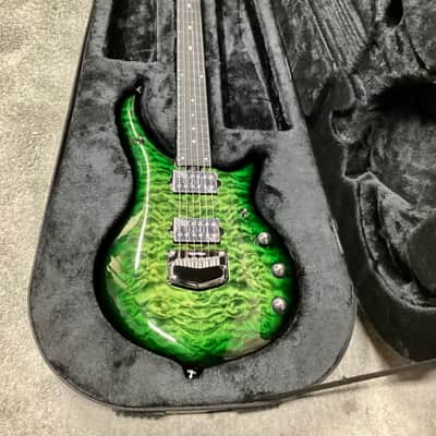 Ernie Ball Music Man BFR Majesty 6-String #42/100 - Malachite w/Softshell Case image 11