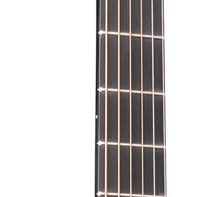 Martin DXE JohnnyCash, BlackHPL w/Gig Bag, Left-Handed image 3