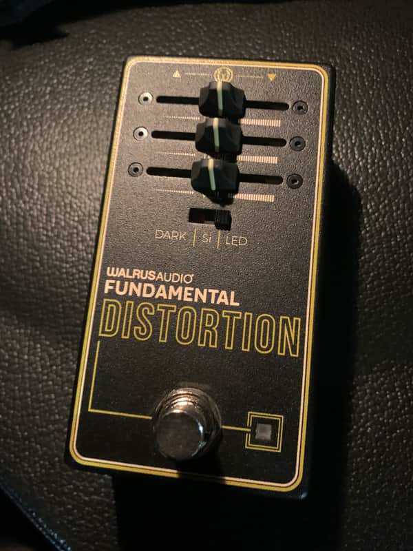 Walrus Audio Fundamental Distortion 2023 - Present - Black / Yellow image 1