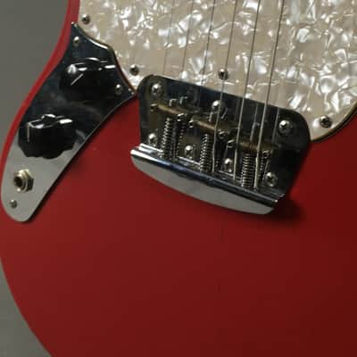 Lefty Boutique Vintage Custom Relic “Musicmaster II” Dakota Red Nitro Lacquer Musikraft 24” Short Scale HSC image 4