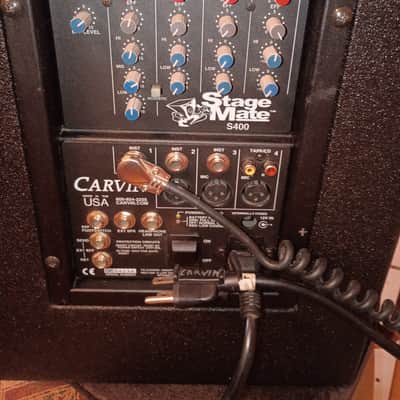 Carvin Stagemate S400 Battery Powered Monitor Amplifier Speaker image 2