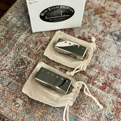 Ron Ellis Bette Mini Humbucker Set 2025 - Nickel, NEW. (Authorized Dealer) image 1