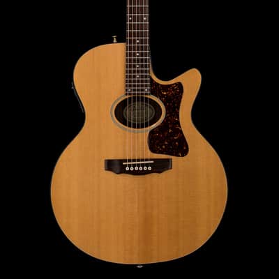 Guild USA F5CE-NT (1993) - Natural #00069 with Hard Case image 3